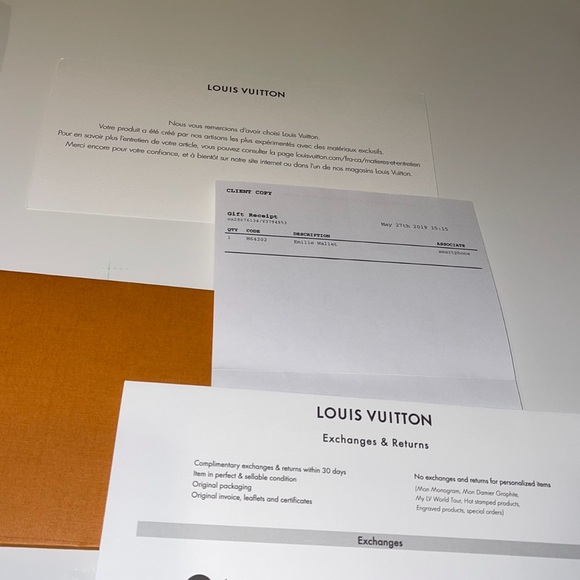 Louis Vuitton Monogram Emilie Flower Wallet - Picture 15 of 15